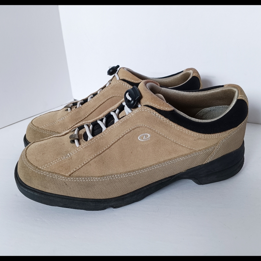 🖤 Dexter Leather Golf Shoes Tan 7.5 Womens Spikes